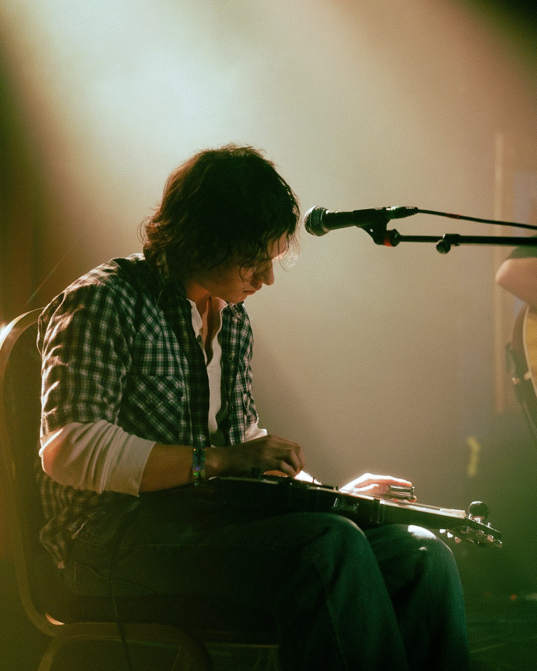 Jake Minch guitarist Liam Creamer in Dallas,TX